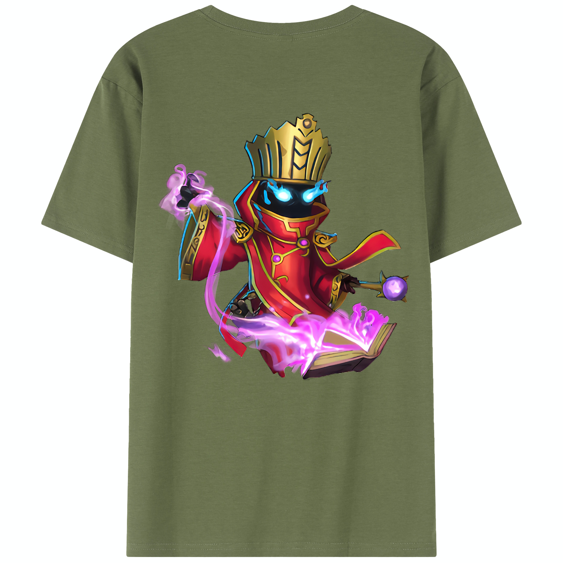 リーグ・オブ・レジェンド League of Legends LOL 綿100％半袖Tシャツ（背面プリント）